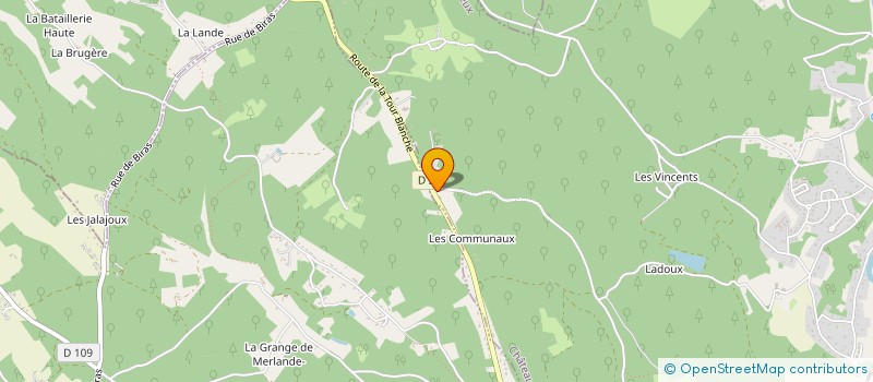 localisation de l'entreprise MONSIEUR MICKAEL SOULARD  PERIGUEUX