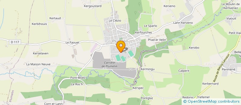 localisation de l'entreprise MONSIEUR MICKAEL SOULARD  MOREAC