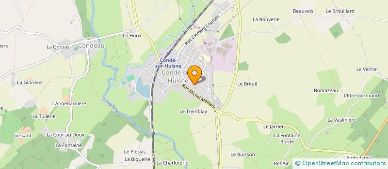 localisation de l'entreprise MONSIEUR MICKAEL SOUTIF à LA MADELEINE-BOUVET