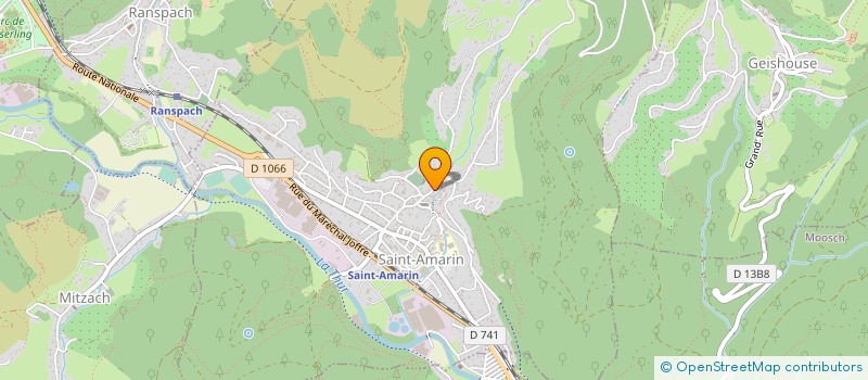 localisation de l'entreprise MONSIEUR MICKAEL SPIESSER  SAINT-AMARIN