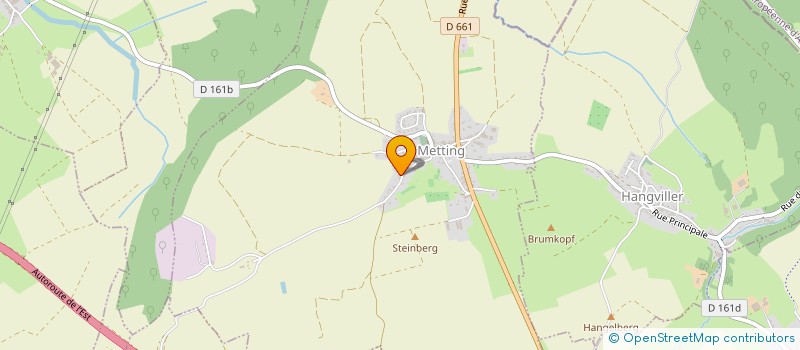 localisation de l'entreprise MONSIEUR MICKAEL STEIBEL  METTING