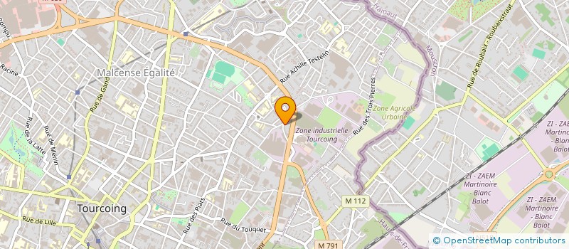 localisation de l'entreprise MONSIEUR MICKAEL STRASSEL à TOURCOING