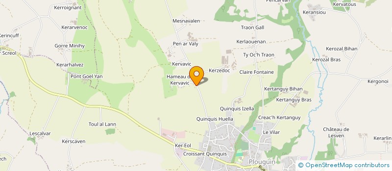 localisation de l'entreprise MONSIEUR MICKAEL STRILL  PLOUGUIN