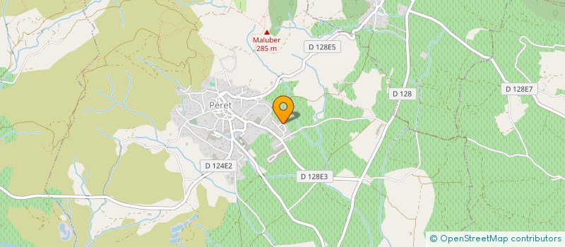 localisation de l'entreprise MONSIEUR MICKAEL SUARD  PERET