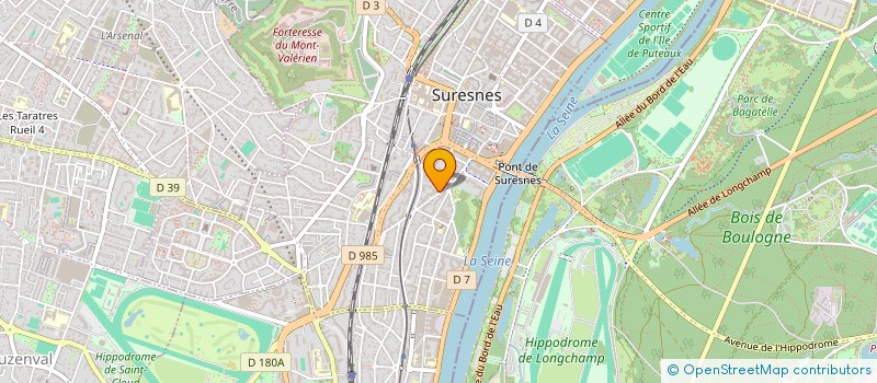 localisation de l'entreprise MONSIEUR MICKAEL TACHEAU à SURESNES