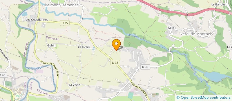 localisation de l'entreprise MONSIEUR MICKAEL TAMBOSSO  DOMESSIN