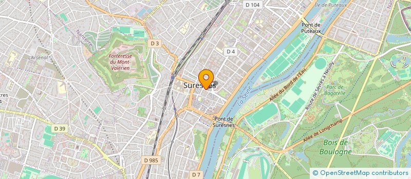 localisation de l'entreprise MONSIEUR MICKAEL TANZER à SURESNES
