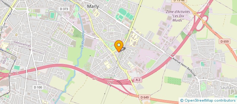 localisation de l'entreprise MONSIEUR MICKAEL TAVARES GOMES  MARLY