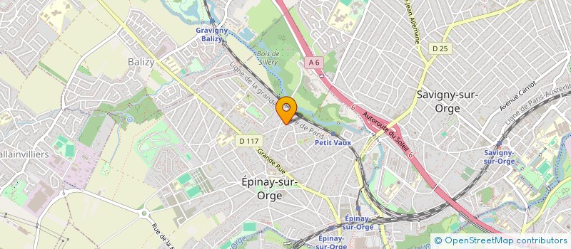 localisation de l'entreprise MONSIEUR MICKAEL TERRAND  EPINAY-SUR-ORGE