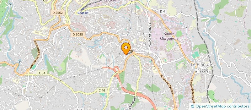 localisation de l'entreprise MONSIEUR MICKAEL TERSIN  GRASSE