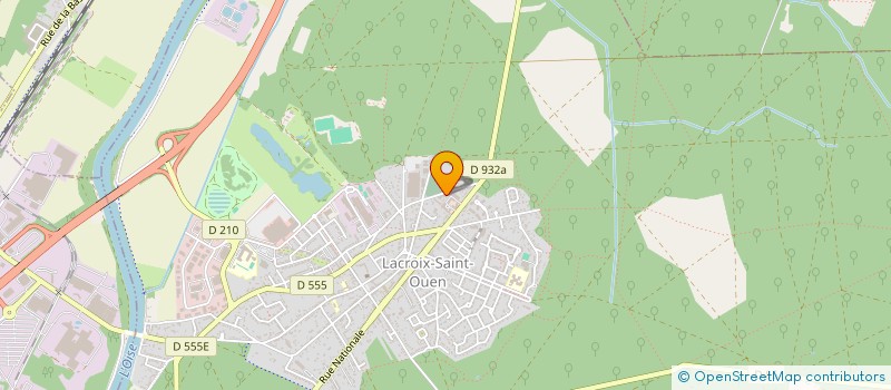 localisation de l'entreprise MONSIEUR MICKAEL TETARD  LACROIX-SAINT-OUEN