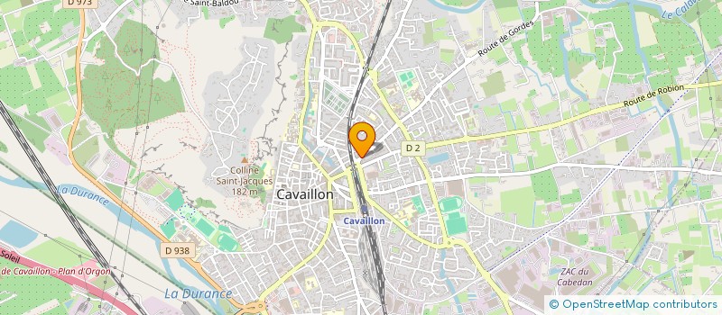 localisation de l'entreprise MONSIEUR MICKAEL THEVENIN  CAVAILLON