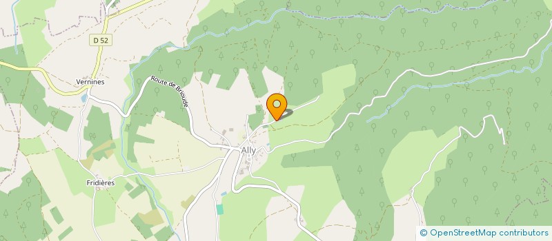 localisation de l'entreprise MONSIEUR MICKAEL THIVEYRAT  ALLY