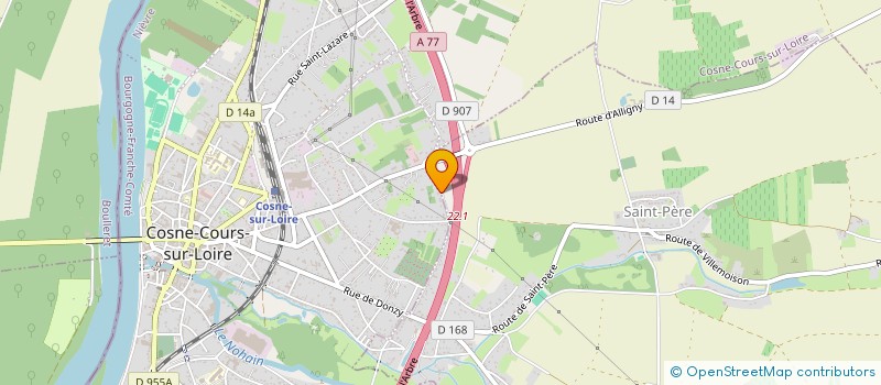 localisation de l'entreprise MONSIEUR MICKAEL THOMAS à COSNE-COURS-SUR-LOIRE