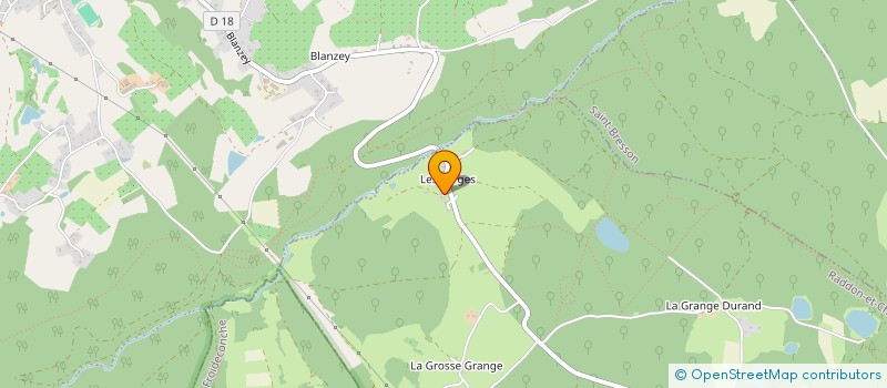 localisation de l'entreprise MONSIEUR MICKAEL THOMAS  RADDON-ET-CHAPENDU