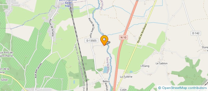 localisation de l'entreprise MONSIEUR MICKAEL THOMAS  SAINT-MARIENS