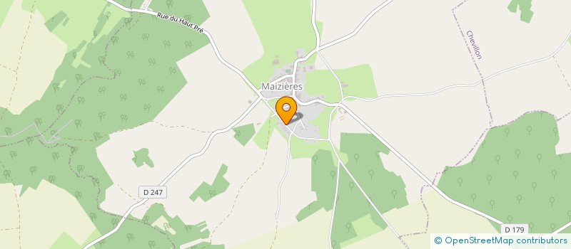 localisation de l'entreprise MONSIEUR MICKAEL THOUVIGNON à MAIZIERES