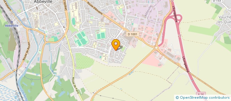 localisation de l'entreprise MONSIEUR MICKAEL THUILLIEZ  ABBEVILLE