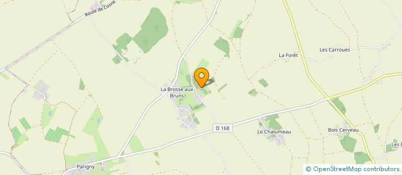 localisation de l'entreprise MONSIEUR MICKAEL THUILLIEZ à ALLIGNY-COSNE