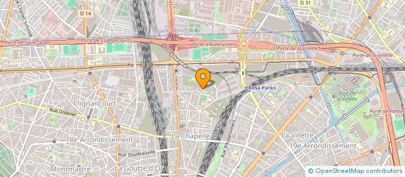 localisation de l'entreprise MONSIEUR MICKAEL TIBI  PARIS