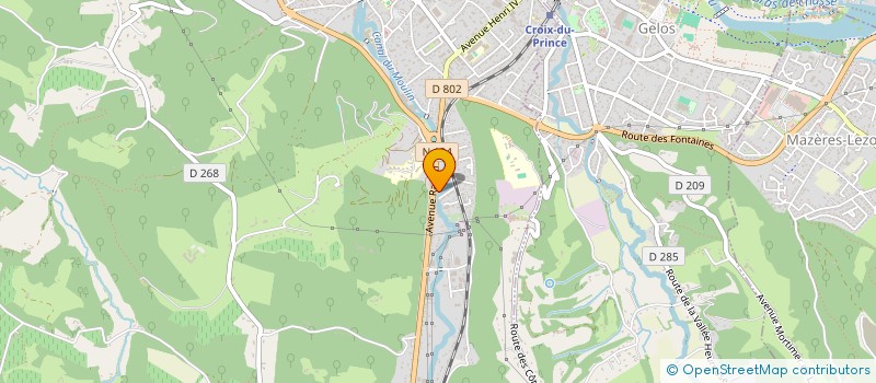 localisation de l'entreprise MONSIEUR MICKAEL TONIAN à JURANCON