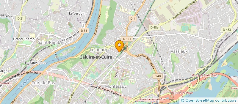 localisation de l'entreprise MONSIEUR MICKAEL TORRECILLAS à CALUIRE-ET-CUIRE