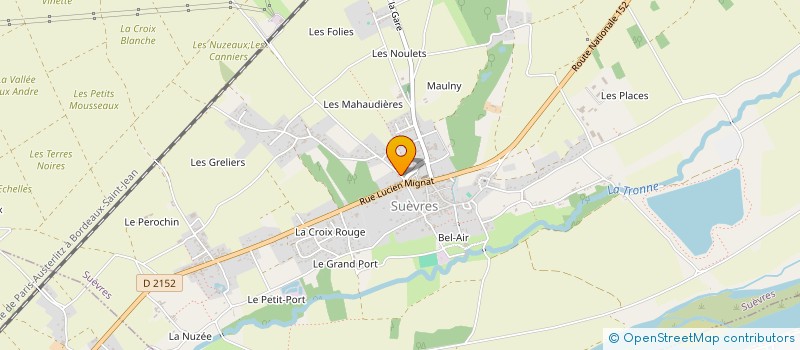 localisation de l'entreprise MONSIEUR MICKAEL TOUIL  SUEVRES