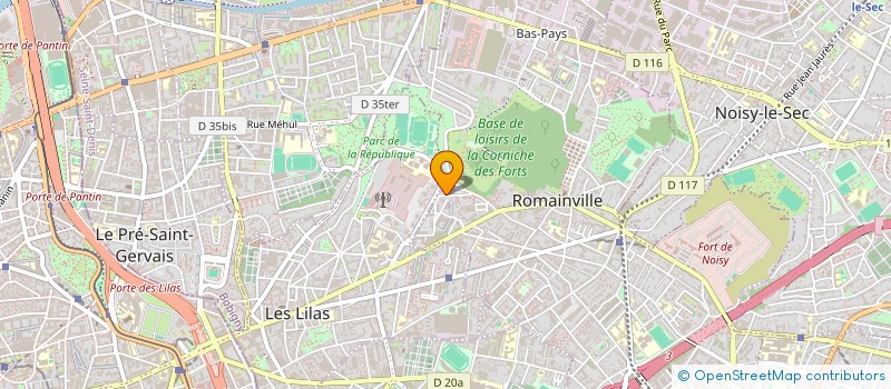 localisation de l'entreprise MONSIEUR MICKAEL TOUITOU à ROMAINVILLE