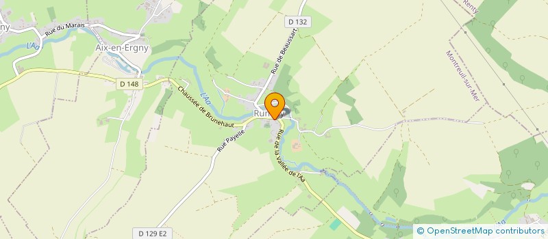 localisation de l'entreprise MONSIEUR MICKAEL TOULOTTE  RUMILLY