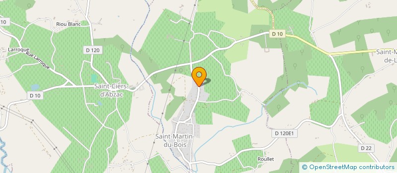 localisation de l'entreprise MONSIEUR MICKAEL TOURETTE  SAINT-MARTIN-DU-BOIS