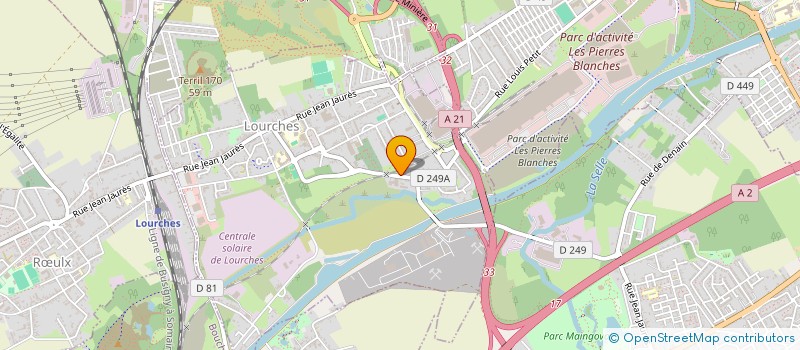 localisation de l'entreprise MONSIEUR MICKAEL TOURIL  LOURCHES