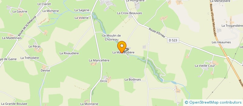 localisation de l'entreprise MONSIEUR MICKAEL TRECAN  LARCHAMP