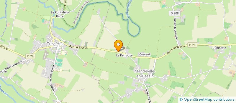 localisation de l'entreprise MONSIEUR MICKAEL TREFEU  TREVIERES