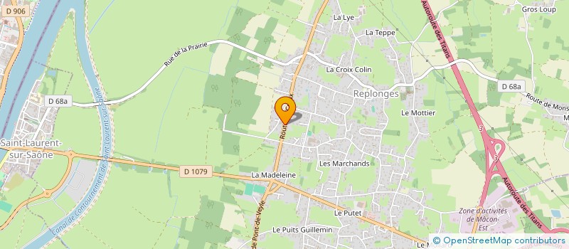 localisation de l'entreprise MONSIEUR MICKAEL TRICHARD à REPLONGES