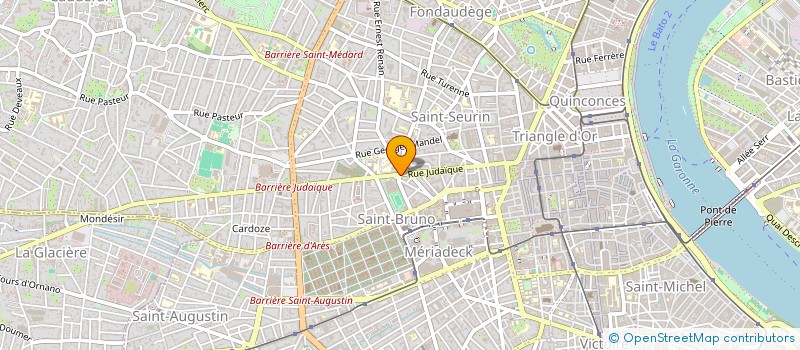 localisation de l'entreprise MONSIEUR MICKAEL TRIOSOURIT HADJ SAHARAOUI  BORDEAUX