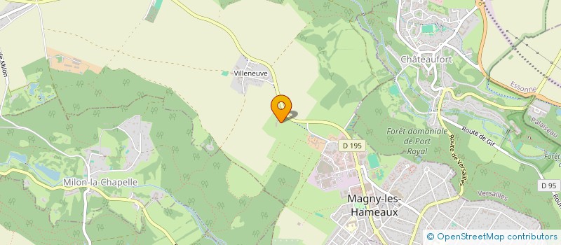 localisation de l'entreprise MONSIEUR MICKAEL TUTTLE  MAGNY-LES-HAMEAUX