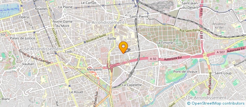 localisation de l'entreprise MONSIEUR MICKAEL UNG à MARSEILLE