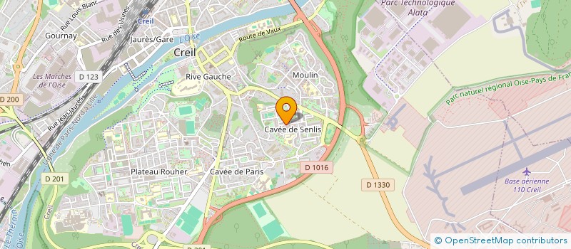 localisation de l'entreprise MONSIEUR MICKAEL USLU  CREIL