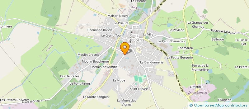 localisation de l'entreprise MONSIEUR MICKAEL VALLE DELACOUR à LORRIS