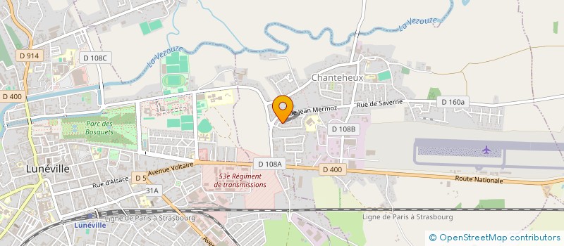 localisation de l'entreprise MONSIEUR MICKAEL VANCON  CHANTEHEUX