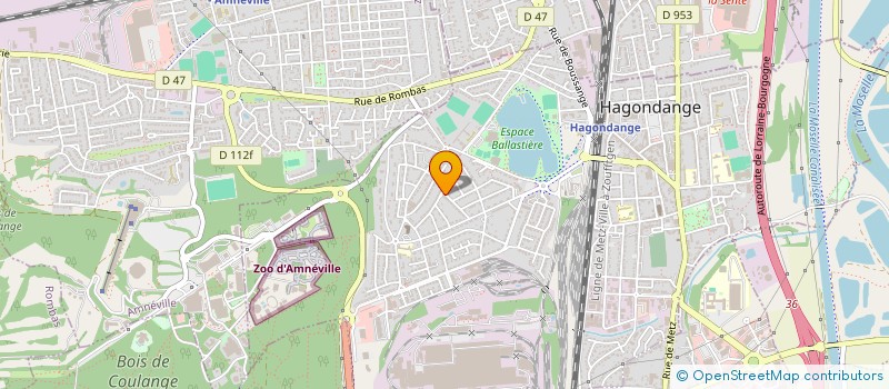 localisation de l'entreprise MONSIEUR MICKAEL VANDLER  HAGONDANGE