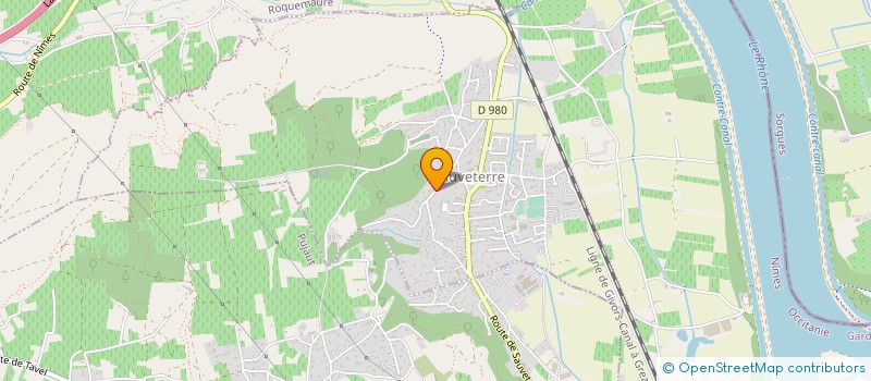 localisation de l'entreprise MONSIEUR MICKAEL VANHOUTTE  SAUVETERRE