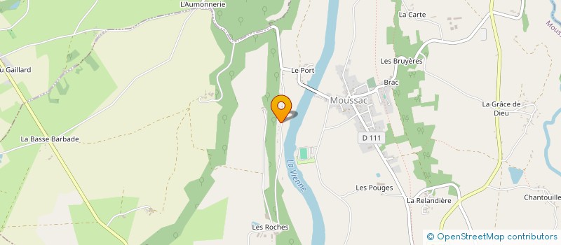 localisation de l'entreprise MONSIEUR MICKAEL VATIN à MOUSSAC