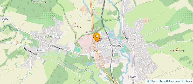 localisation de l'entreprise MONSIEUR MICKAEL VAUT  GUNDERSHOFFEN