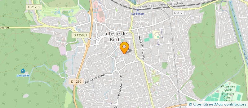 localisation de l'entreprise MONSIEUR MICKAEL VEDRINES à LA TESTE-DE-BUCH