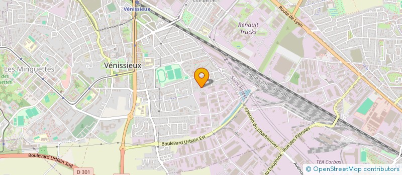 localisation de l'entreprise MONSIEUR MICKAEL VEGA à VENISSIEUX
