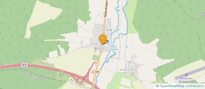 localisation de l'entreprise MONSIEUR MICKAEL VENTURINI  SAINTE-COLOMBE-SUR-SEINE