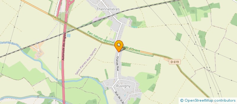 localisation de l'entreprise MONSIEUR MICKAEL VIARDOT  RUVIGNY