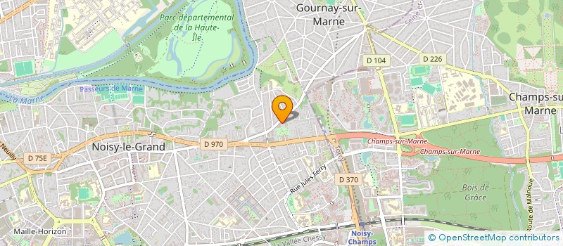 localisation de l'entreprise MONSIEUR MICKAEL VICENTE TRINDADE  NOISY-LE-GRAND