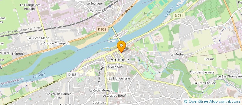 localisation de l'entreprise MONSIEUR MICKAEL VIOLLEAU  AMBOISE